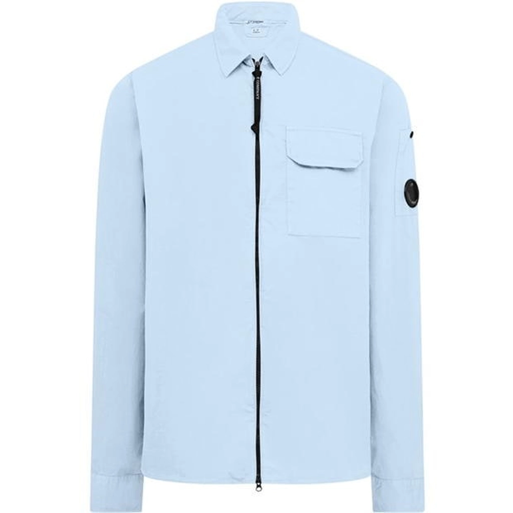 CP Company Zipped Overshirt - Blue